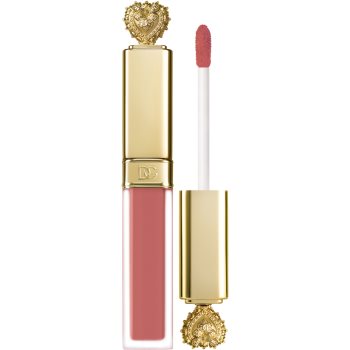 Dolce&Gabbana Flawless Everkiss Liquid Lip ruj lichid mat, cu textură lejeră - imagine 2
